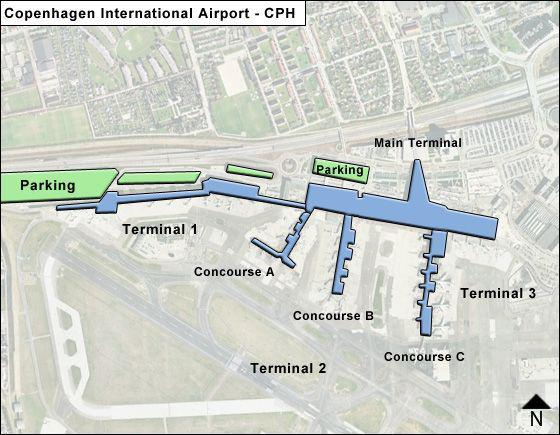 Копенгаген аеропорт схема